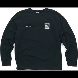 Supreme The North Face Steep Crewneck Black
